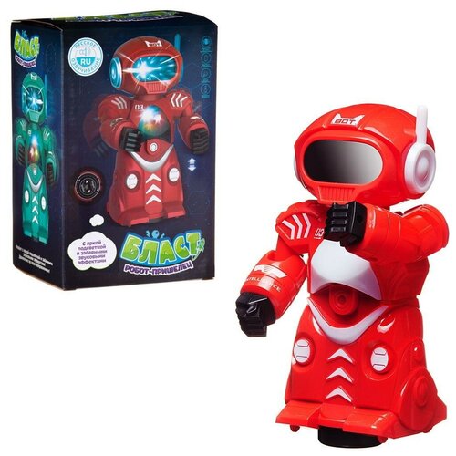 Робот Junfa Бласт Пришелец, электромеханический со световыми и звуковыми эффектами, красный ZY1214972/красный