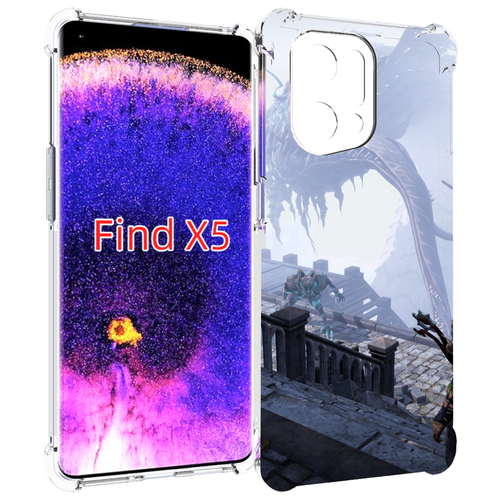 Чехол MyPads Divinity Original Sin II для Oppo Find X5 задняя-панель-накладка-бампер