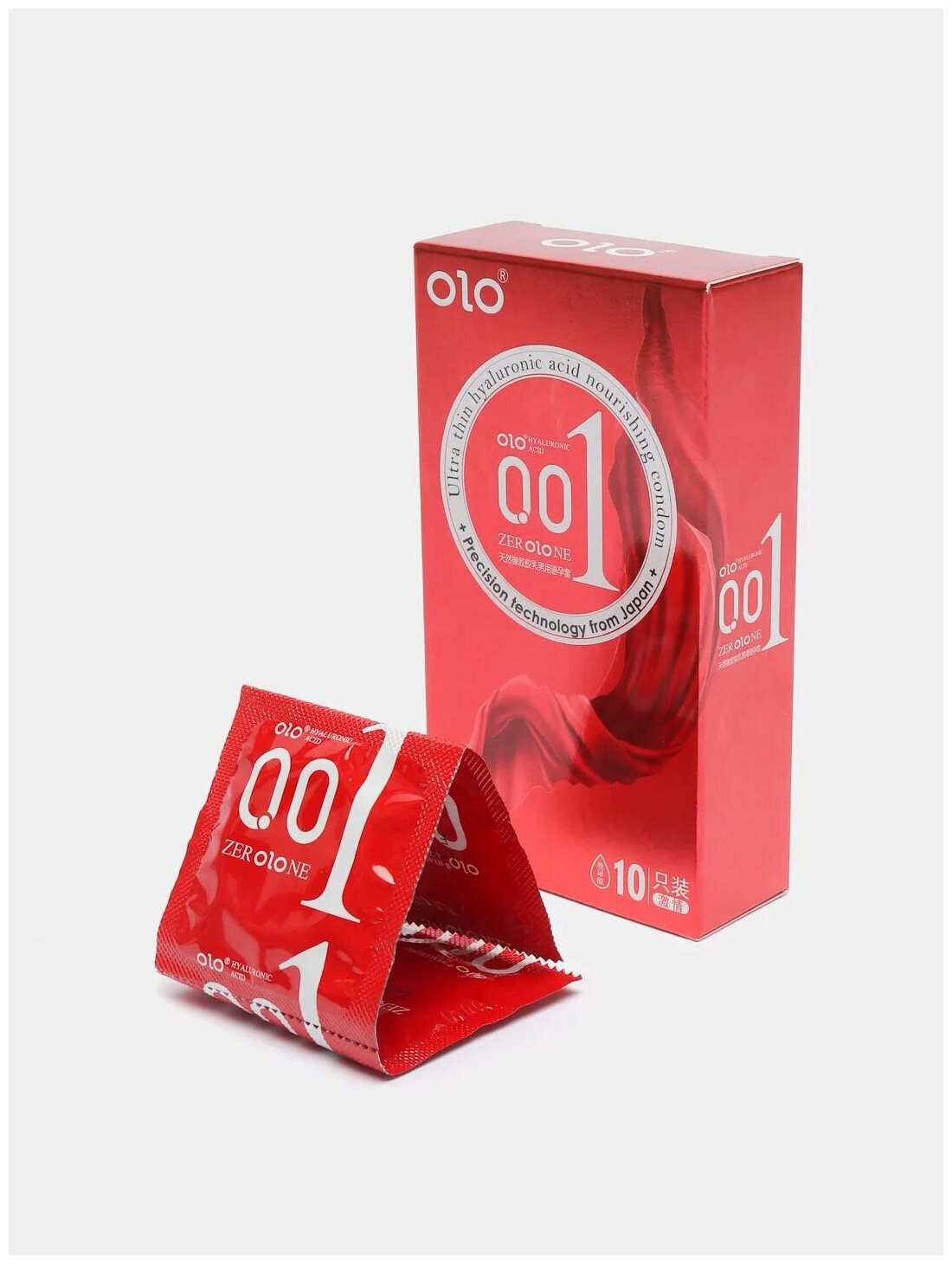 Презервативы OLO "Neо"-Рельефная поверхность с пупырышками, 10 шт