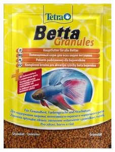 TetraBetta Granules корм для рыб в гранулах 5г (sachet)