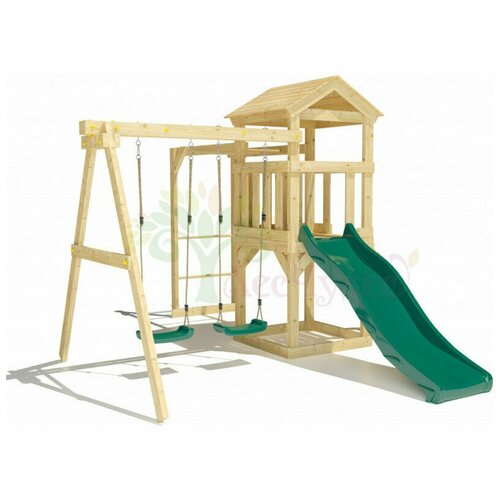 Детская площадка ЛЕС чудес стандарт 2 с горкой 1.75м