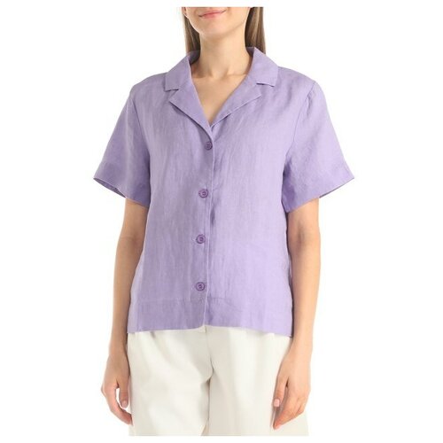 Рубашка Maison David, размер XS, светло-фиолетовый рубашка maison david размер xs светло голубой