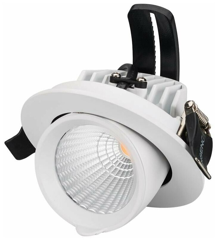 Встраиваемый светильник Arlight LTD-EXPLORER-R100-12W Warm3000 (WH, 38 deg)