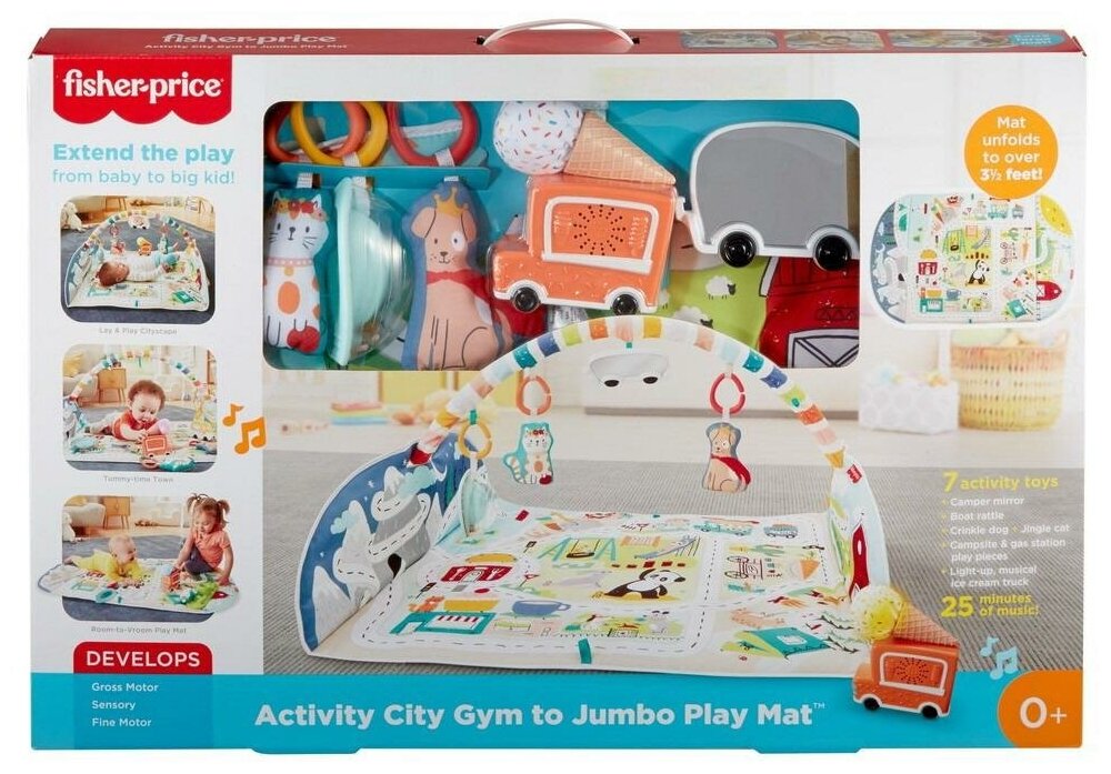 Развивающий коврик Mattel Fisher-Price большой