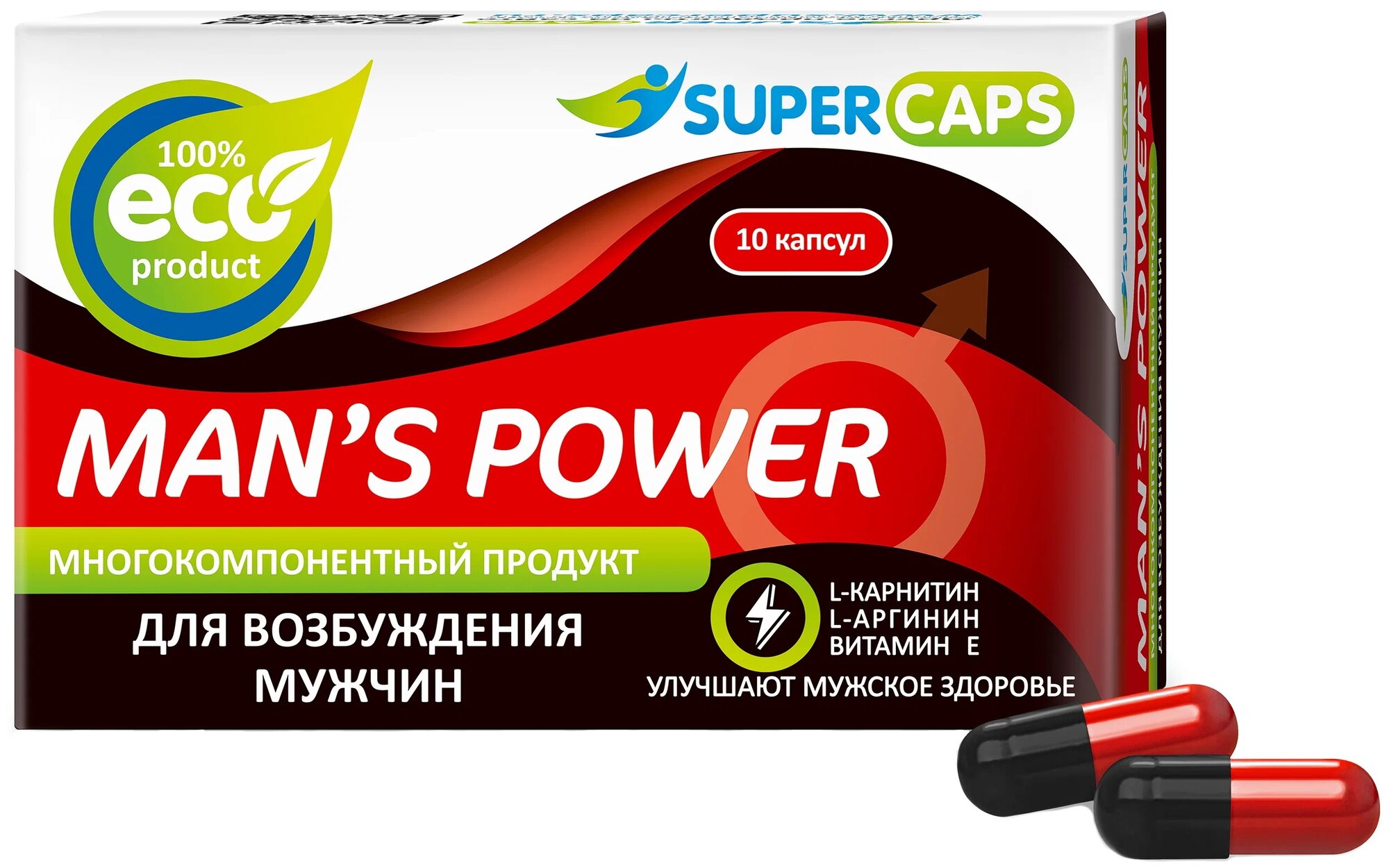 Man's Power, 20 г, 10 шт., 1 уп.