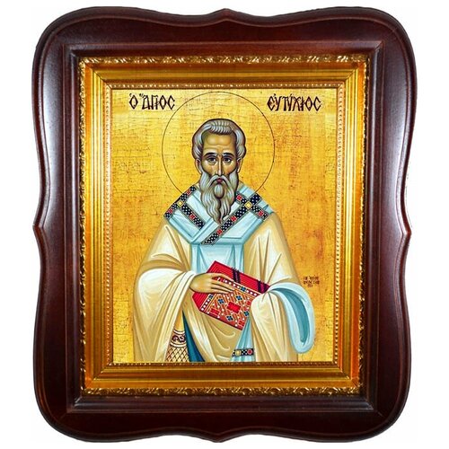Евтихий Константинопольский Святитель. Икона на холсте.