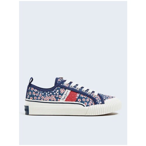 фото Детские кеды pepe jeans london,цвет 595 синий,размер 35