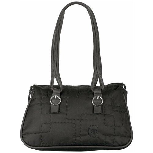 Сумка CERRUTI 1881 Twins Black, 18х24 см, черный.