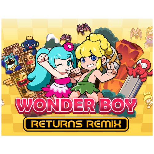 Wonder Boy Returns Remix returns