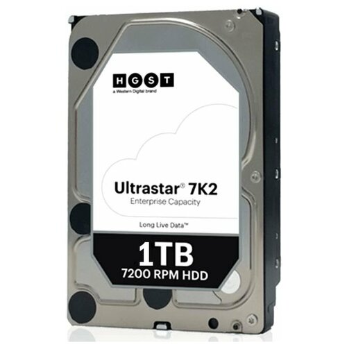 Жесткий диск 1Tb SATA-III HGST (Hitachi) Ultrastar 7K2 (1W10001)
