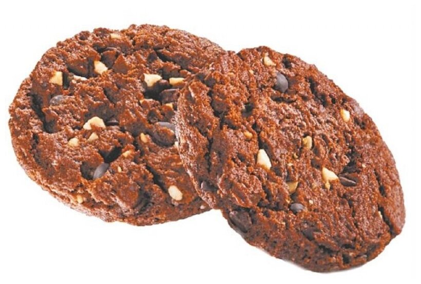 Печенье Брянконфи сдобное шоколадное с орехами, 170г - фотография № 4
