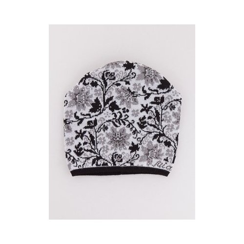 Шапка mialt, размер 48-52, серый, белый шапка mialt размер 50 52 черный