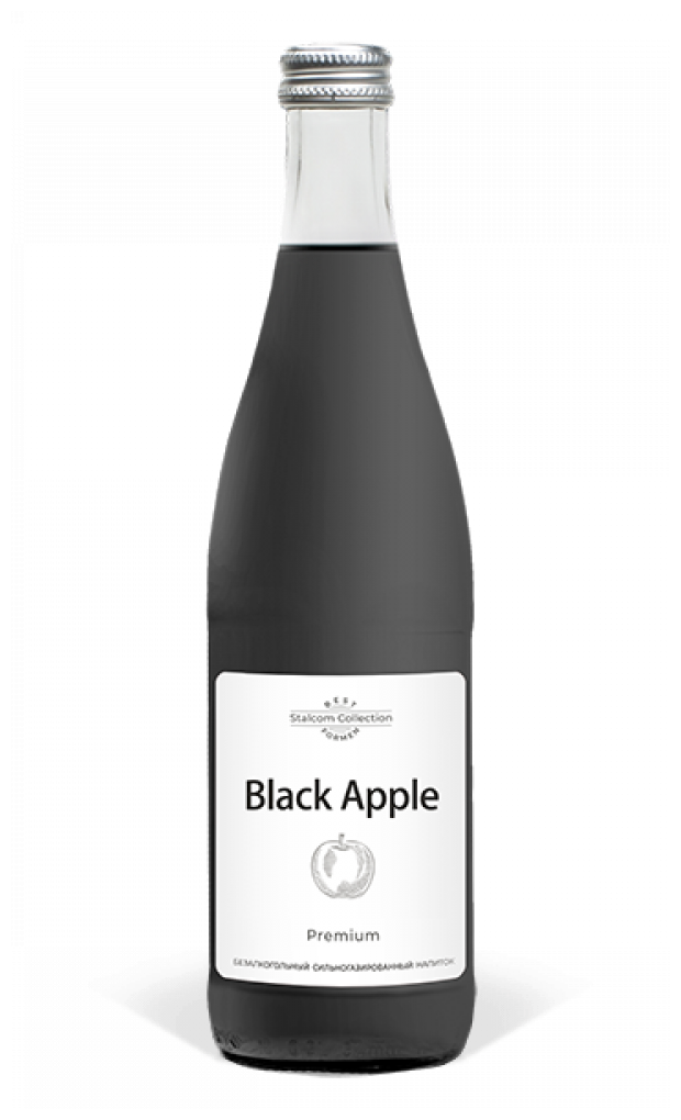 Лимонад "Formen" Black Apple 0,5 л стекло бут. 12 шт.