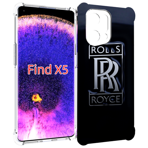 Чехол MyPads Rolls-Royce-ролс-ройс-3 мужской для Oppo Find X5 задняя-панель-накладка-бампер