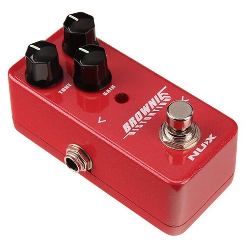 NDS-2 Brownie Distortion Педаль эффекта, Nux педаль эффектов nux nds 2 brownie distortion