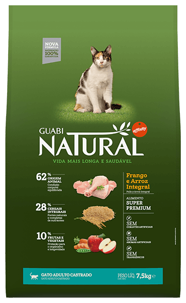 Корм Guabi Natural для кастрированных кошек 7,5кг - фотография № 5