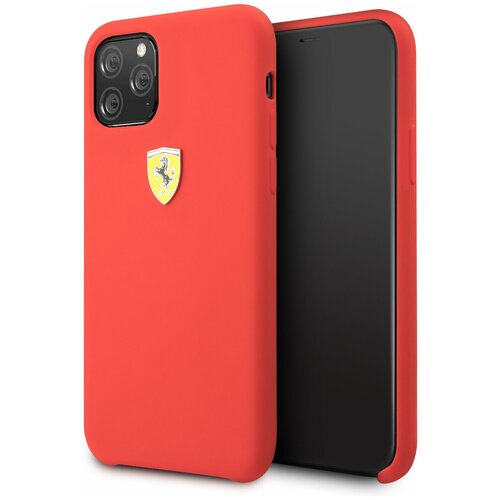 Чехол CG Mobile Ferrari On-Track SF Silicone Case Hard TPU для iPhone 11 Pro, Красный