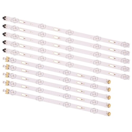 Подсветка для Samsung UE40JU6600U, UE40MU6100, UE40JU6000, UE40JU6610U и др 10pcs led backlight strip for samsung ue40h6200 d4ge 400dca r2 r1 400dcb r2 r1 bn96 30450a 30449a bn96 38890a 38889a 30417a