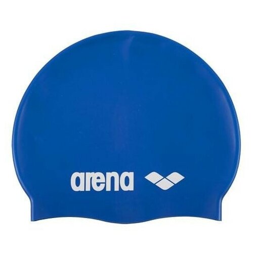 Шапочка для плавания ARENA Classic Silicone Jr, детская , арт.9167077, синий, силикон