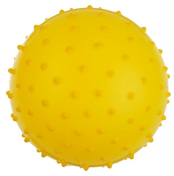 Мячик массажный, матовый пластизоль, d=20 см, 50 г, микс - фотография № 2