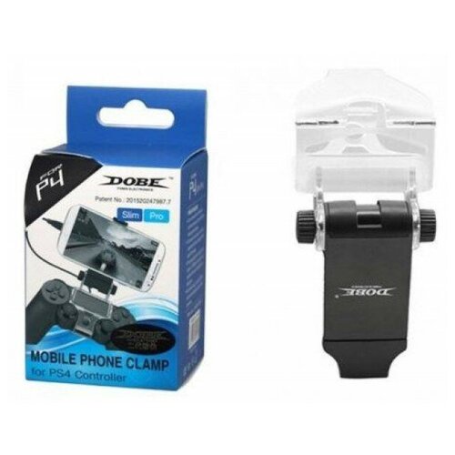 Dobe Крепление для смартфона на геймпад Sony Dualshock 4 TP4-016 черный 58000₽