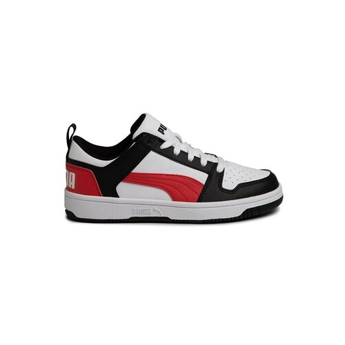 Кроссовки PUMA Rebound Layup Lo SL Jr, размер 5, белый, черный кроссовки puma rebound layup unisex black