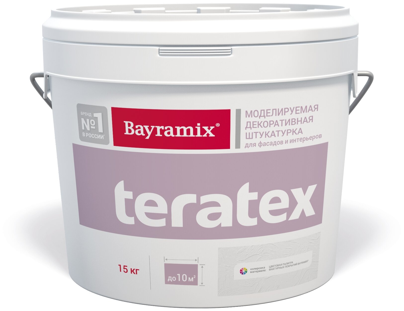 Декоративная штукатурка Bayramix Teratex TX 001 Жатая ткань 15 кг