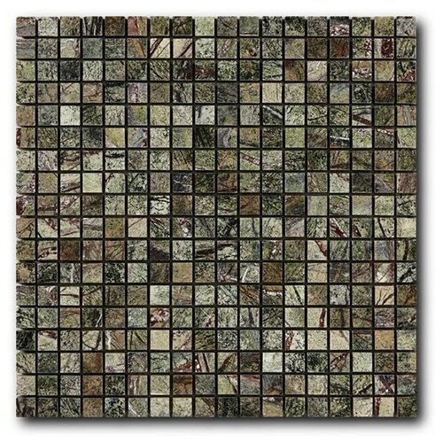 Мозаика Art&Natura Marble Mosaic Rain Forest Green 30,5x30,5