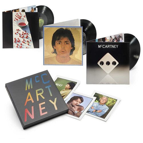 Виниловая пластинка Paul Mccartney. Mccartney I II III (3 LP) mccartney paul виниловая пластинка mccartney paul mccartney i ii iii