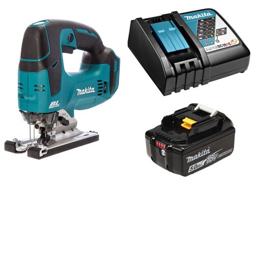 Лобзик аккумуляторный Makita DJV182RT (1х5.0Ач, з/у) (MAKITA)