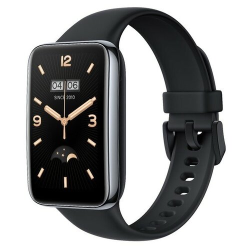 Фитнес-браслет Xiaomi Mi Smart Band 7 Pro RU 164 Amoled мониторинг уведомления черный 913800₽