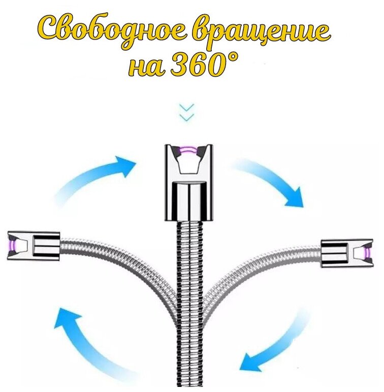 Зажигалка электронная, пьезоэлектрическая, для газовой плиты, свечь, угля, камина - фотография № 5