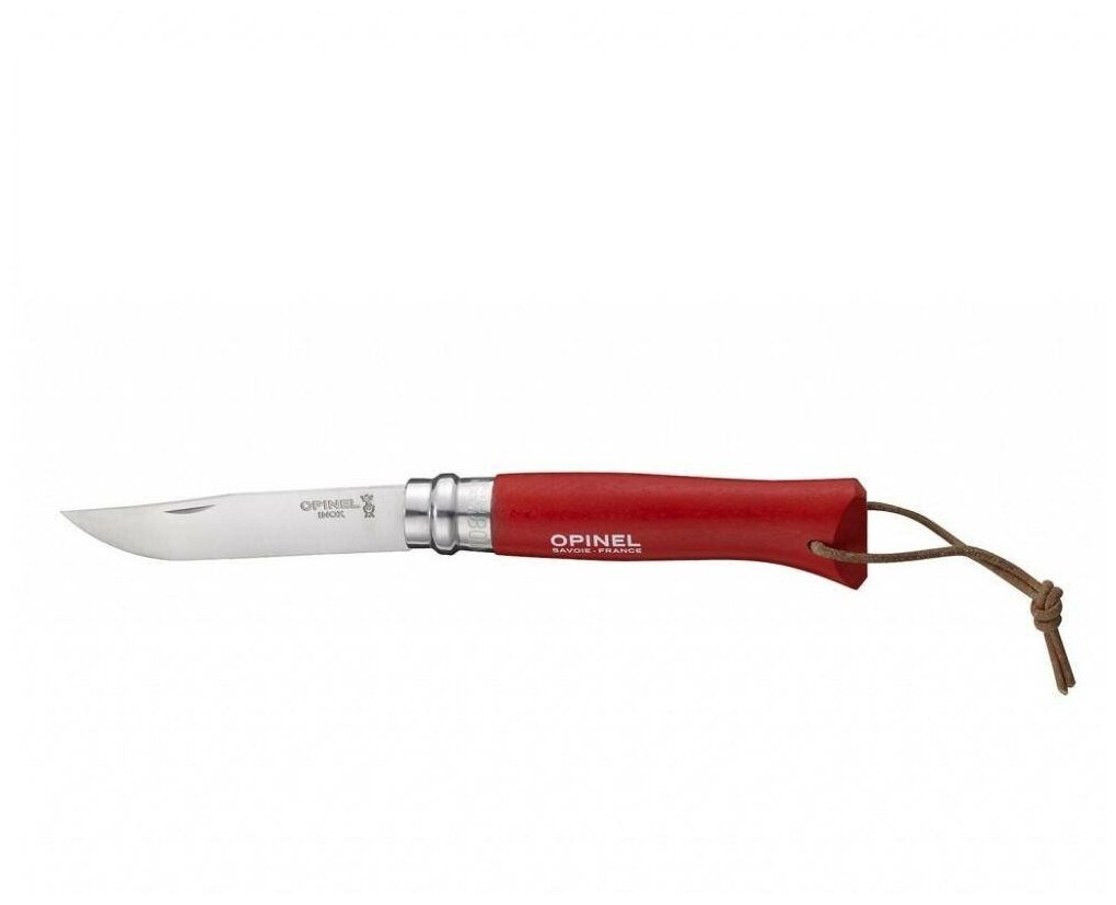 Складной нож OPINEL Tradition Trekking №08, 190мм, черный - фото №15