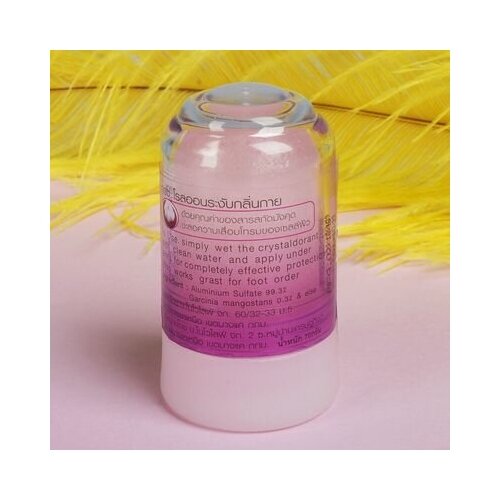 Дезодорант кристаллический Grace Mineral Herbal Deodorant с мангостином, 70 г