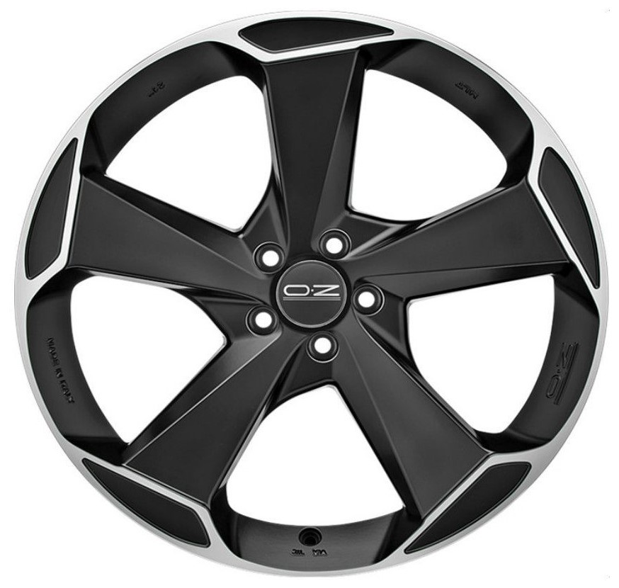 Диски O.Z Racing Aspen HLT 9,0x20 5x120 D79.0 ET40 цвет Matt Black Diamond Cut