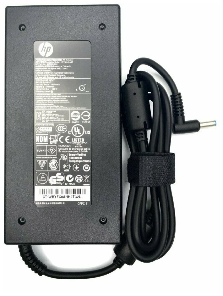 Блок питания (зарядное устройство) для ноутбука HP ZBook 15 G5 19.5V 7.7A (4.5-3.0) 150W Slim
