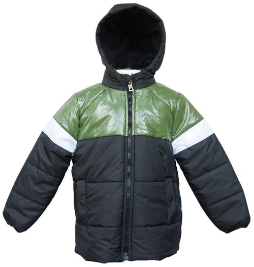 Куртка MIDIMOD GOLD, демисезон/зима, манжеты, размер 116-122, зеленый
