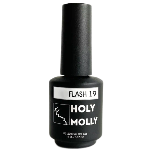 HOLY MOLLY гель-лак для ногтей Flash, 11 мл, 50 г, №19