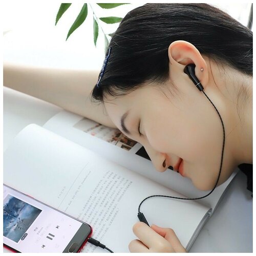 Проводной наушник 35мм M61 Nice tone в одно ухо с микрофоном 36300₽