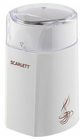 Кофемолка SCARLETT SC-CG44506 160 Вт объем 60 г пластик ножи из нержавеющей стали, 1 шт