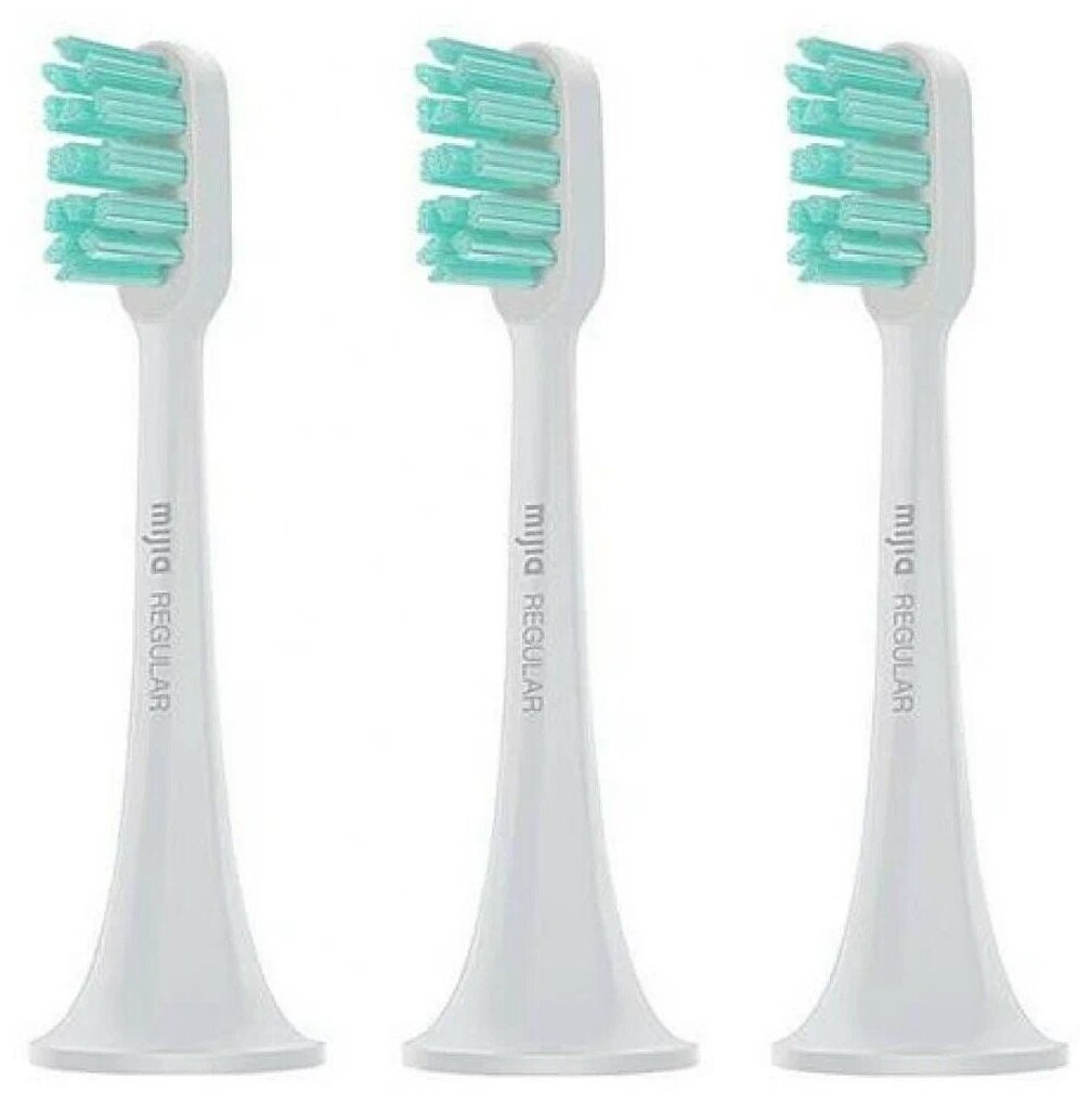 Xiaomi Насадки для зубной щетки жесткие Mi Electric Toothbrush T500 3шт - NUN4001CN - фотография № 4