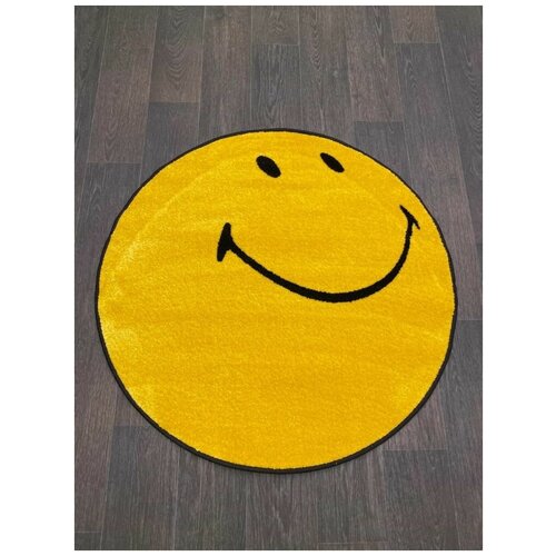 Ковер NC21 - YELLOW - Круг - коллекция SMILE 1.00x1.00