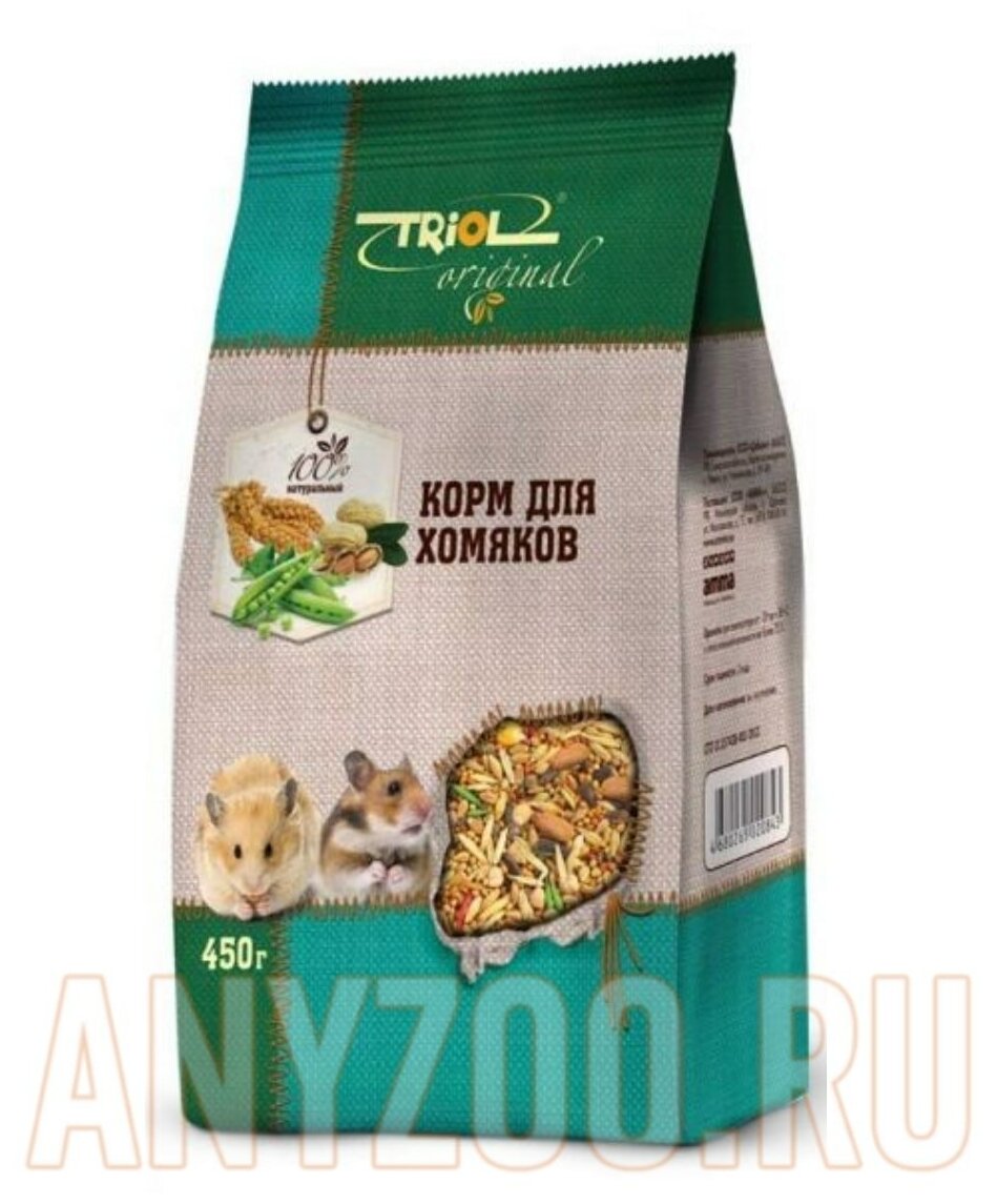 Triol Original корм для хомяков 450гр