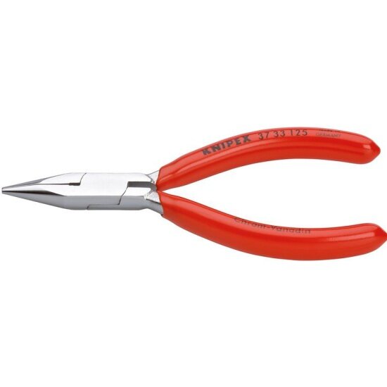 Плоско-круглогубцы Knipex 3733125, захватные, хромированные 125 mm