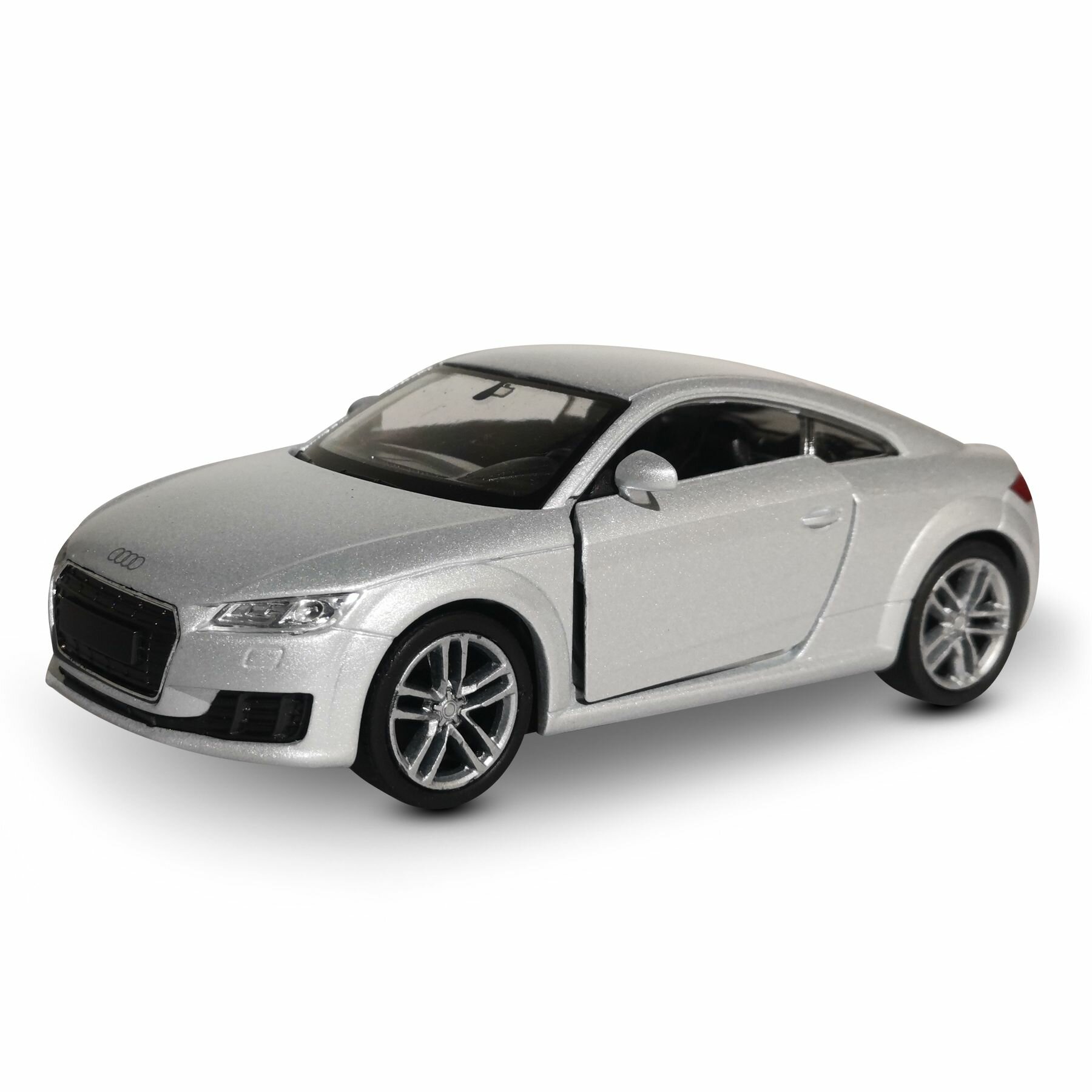 Машинка 2014 AUDI TT COUPE Серый / модель машины 1:38 с пружинным механизмом