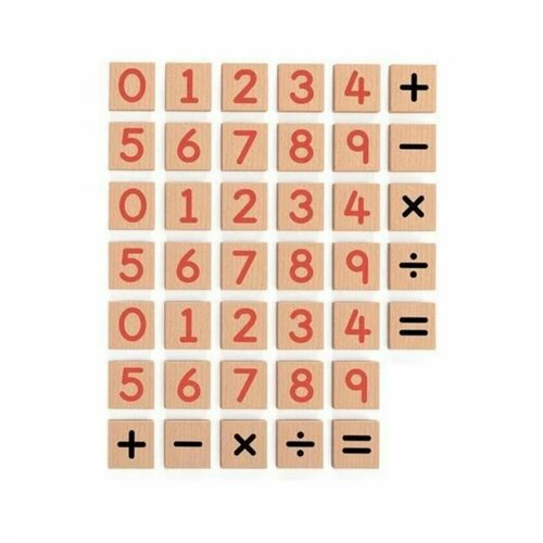 Набор Цифры на магните цифры знаки 40 штук 3938₽