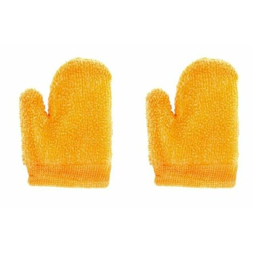 Шахтерская Губка банная вязаная Молодильная руковичка - 2 штуки