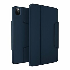 Чехол Uniq для iPad Pro 11 (2020-2022) / iPad Air 10.9 (2020/2022) Rovus Magnetic 360 Rotating Blue