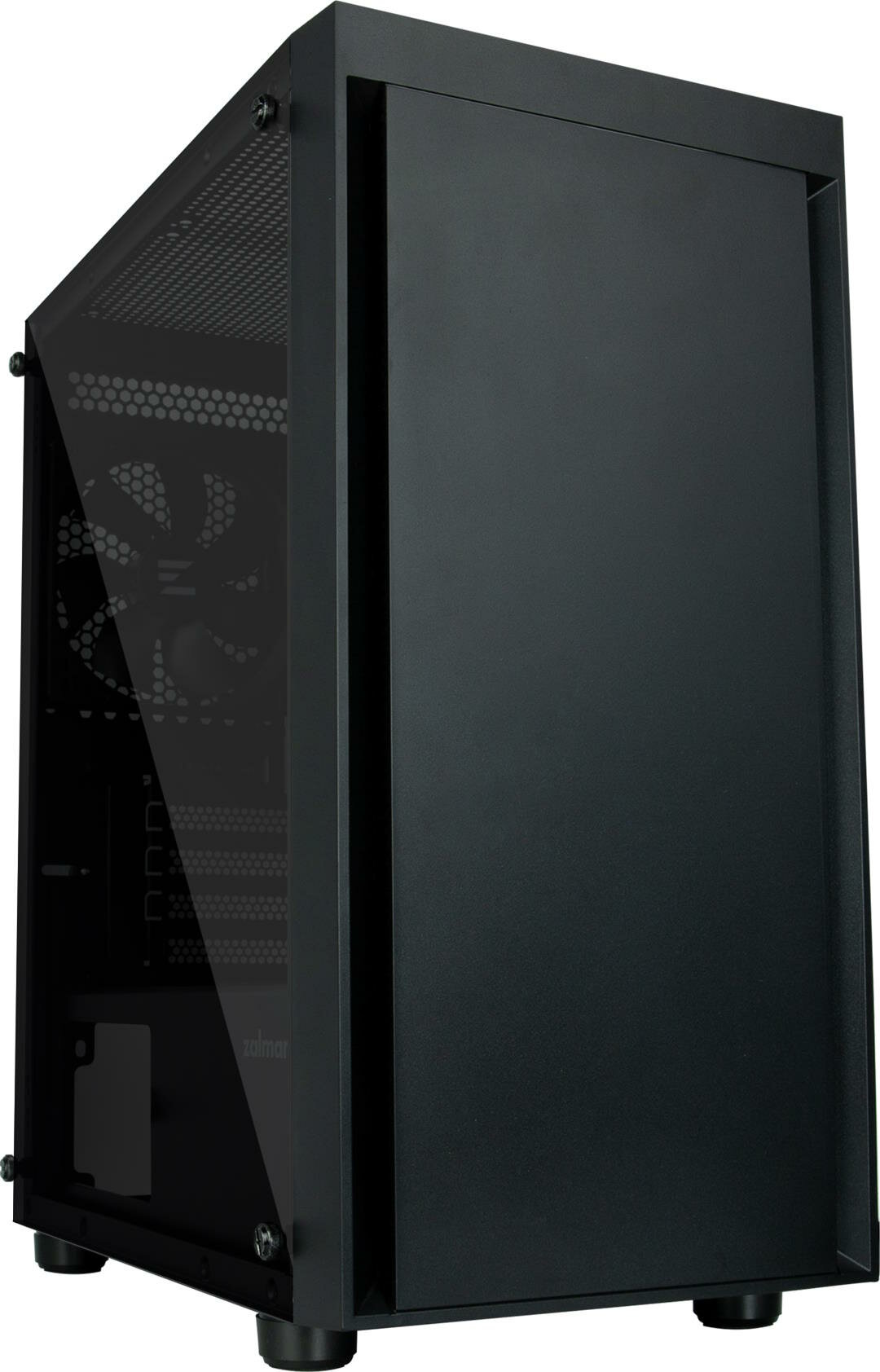 Корпус microATX Zalman T3 PLUS Без БП чёрный