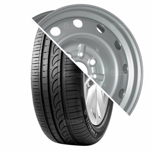 Колесо в сборе Pirelli Formula Energy R14 175/65 82T + ТЗСК Тольятти ВАЗ 2112 R14x5.5 4x98 ET35 CB58.6 Silver